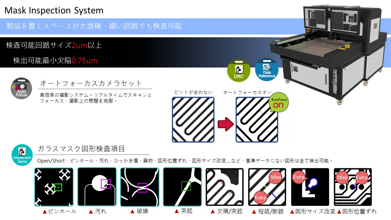 Maskガラスマスク検査機 TSL-SP7-LS カタログ